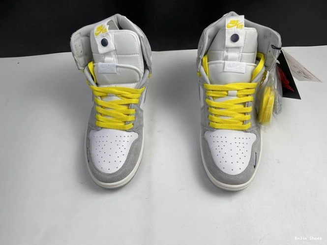 Bmlin Air Switch Jordan High 1 Smoke Light CW6576-100 0725